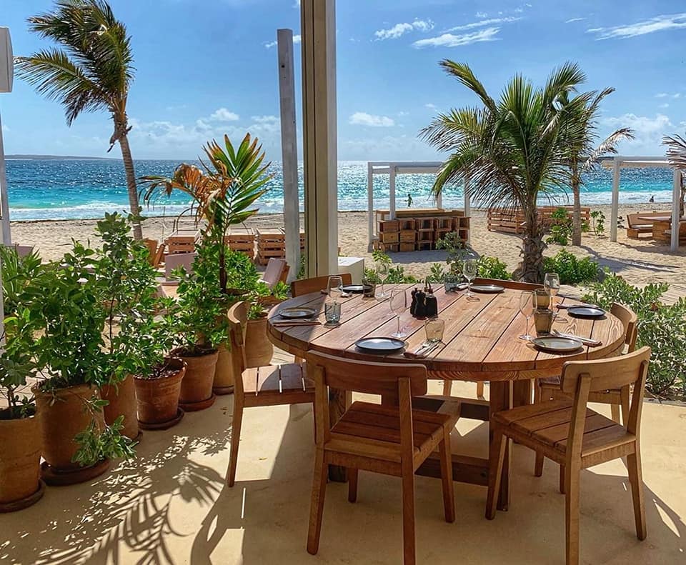Yellow beach - terrasse