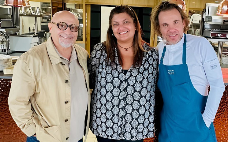 Photographie Gourmet de Paris, Alain, Leila, Gaidic