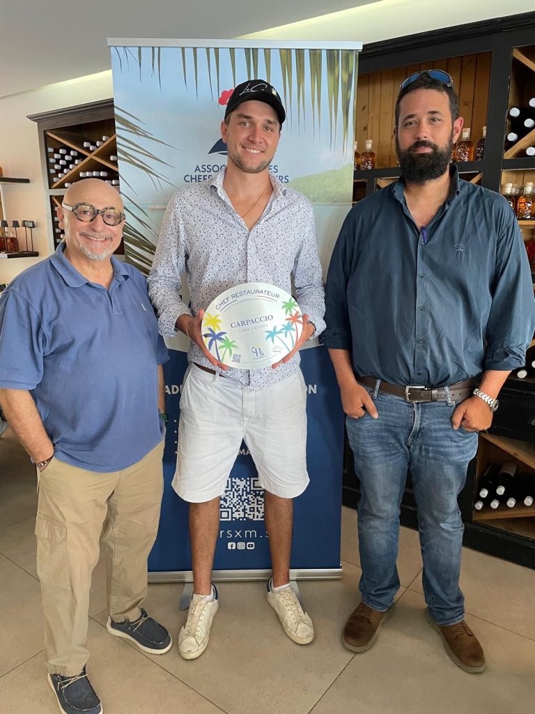 Remise de plaque du Carpaccio